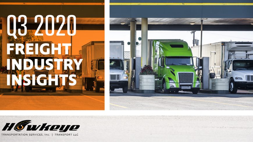 Q3 2020 Freight Industry Insights