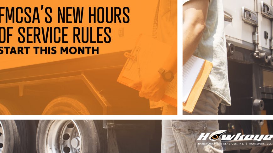 FMCSA’s New Hours of Service Rules Set to Start in September